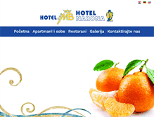 Tablet Screenshot of hotelmb.com